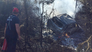 Massive Fire At Rally Portugal As Two Cars Crash And Burn On Same Corner